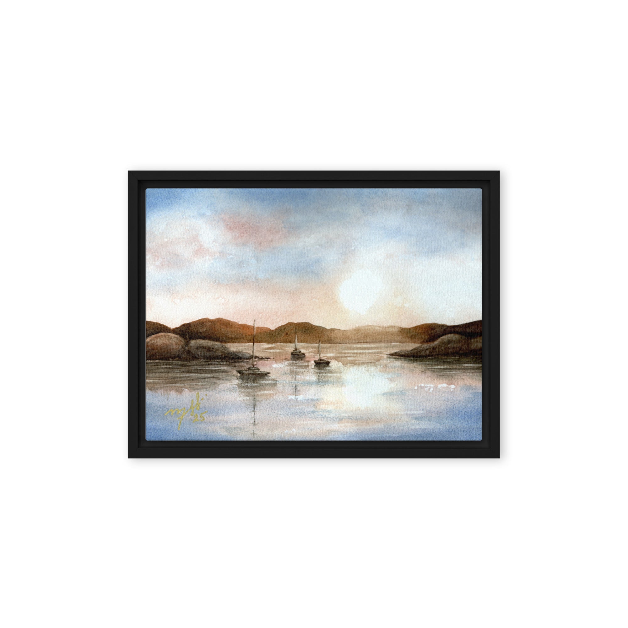 Original Watercolor - Quiet Calm