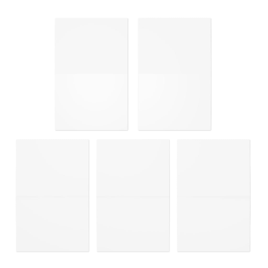 Nature Art Greeting Cards (5-Pack) — Scenic Landscapes, Koi & Waterlilies