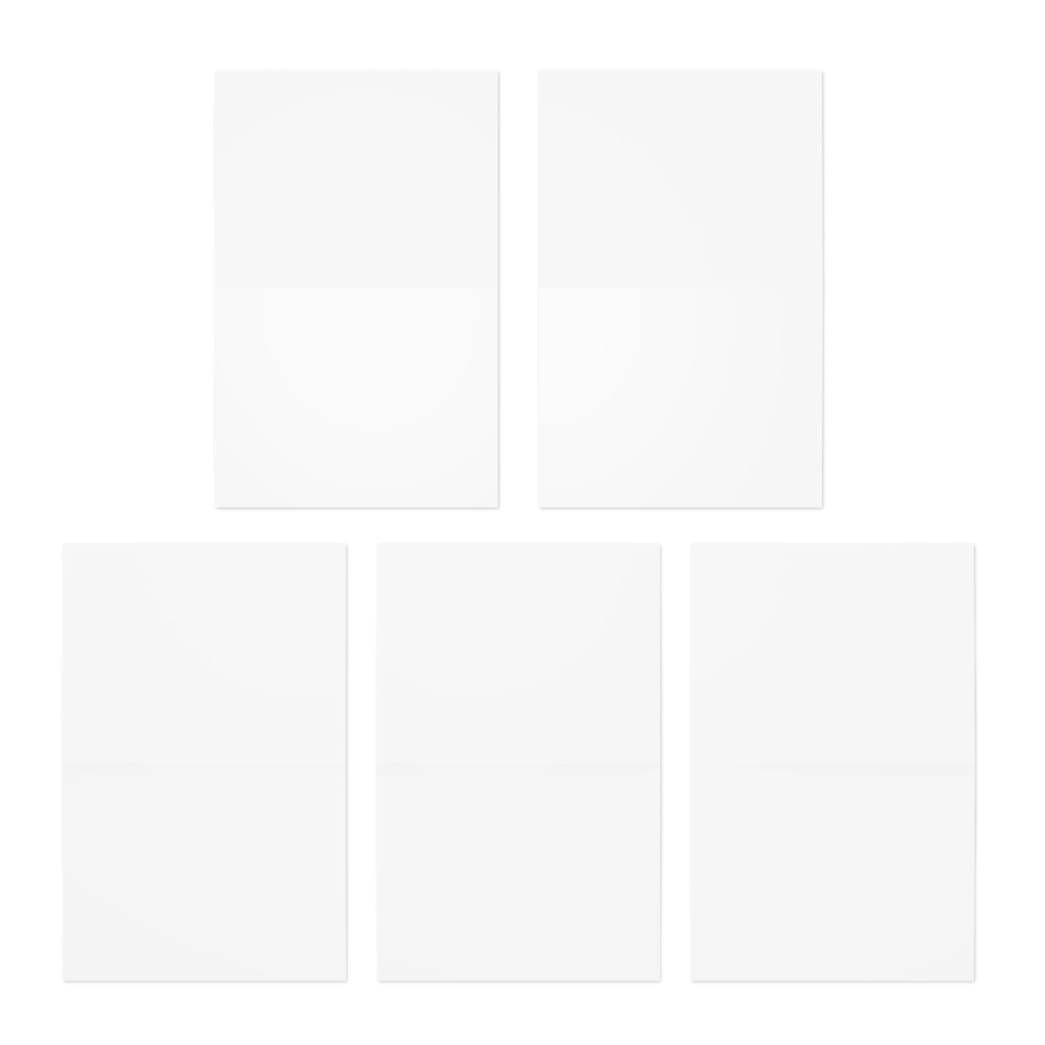 Nature Art Greeting Cards (5-Pack) — Scenic Landscapes, Koi & Waterlilies