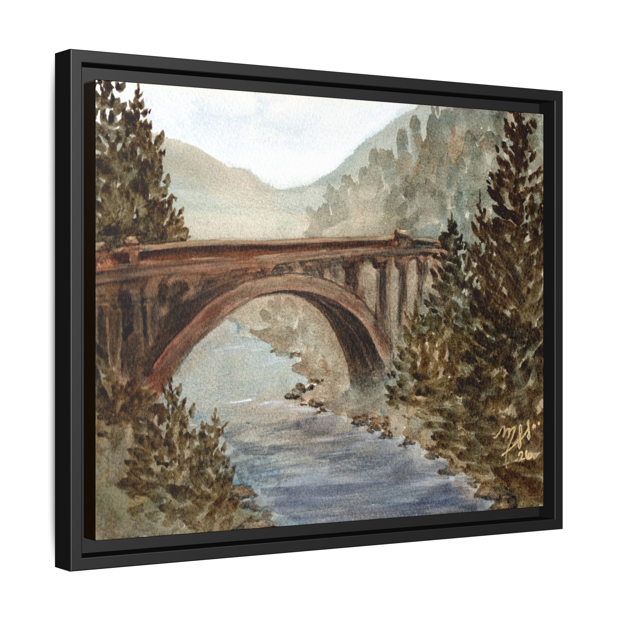 Original Watercolor - Road to Rainbow Bridge