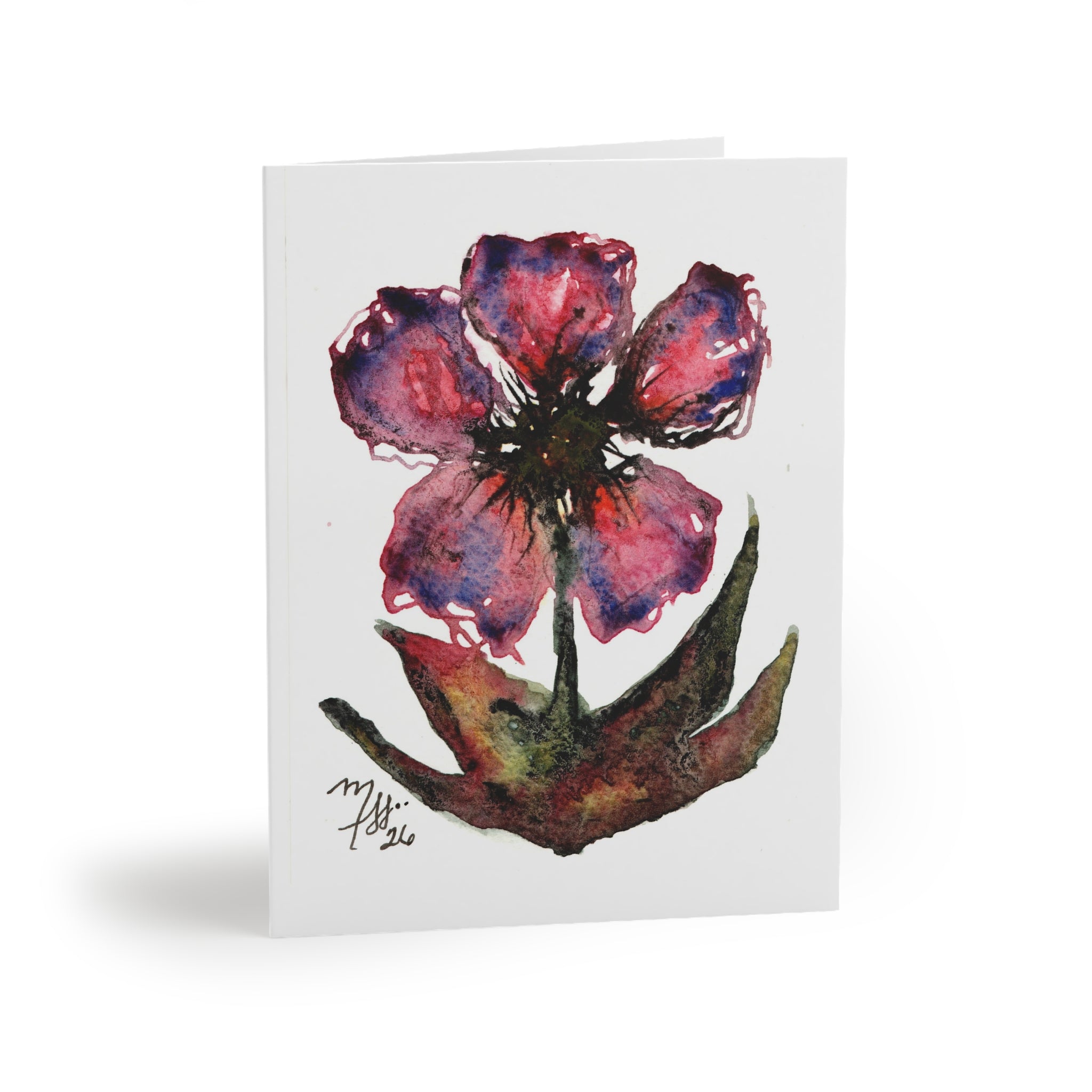 Copy of Water Lily Art Greeting Cards — Blank Note Cards Set (8/16/24)
