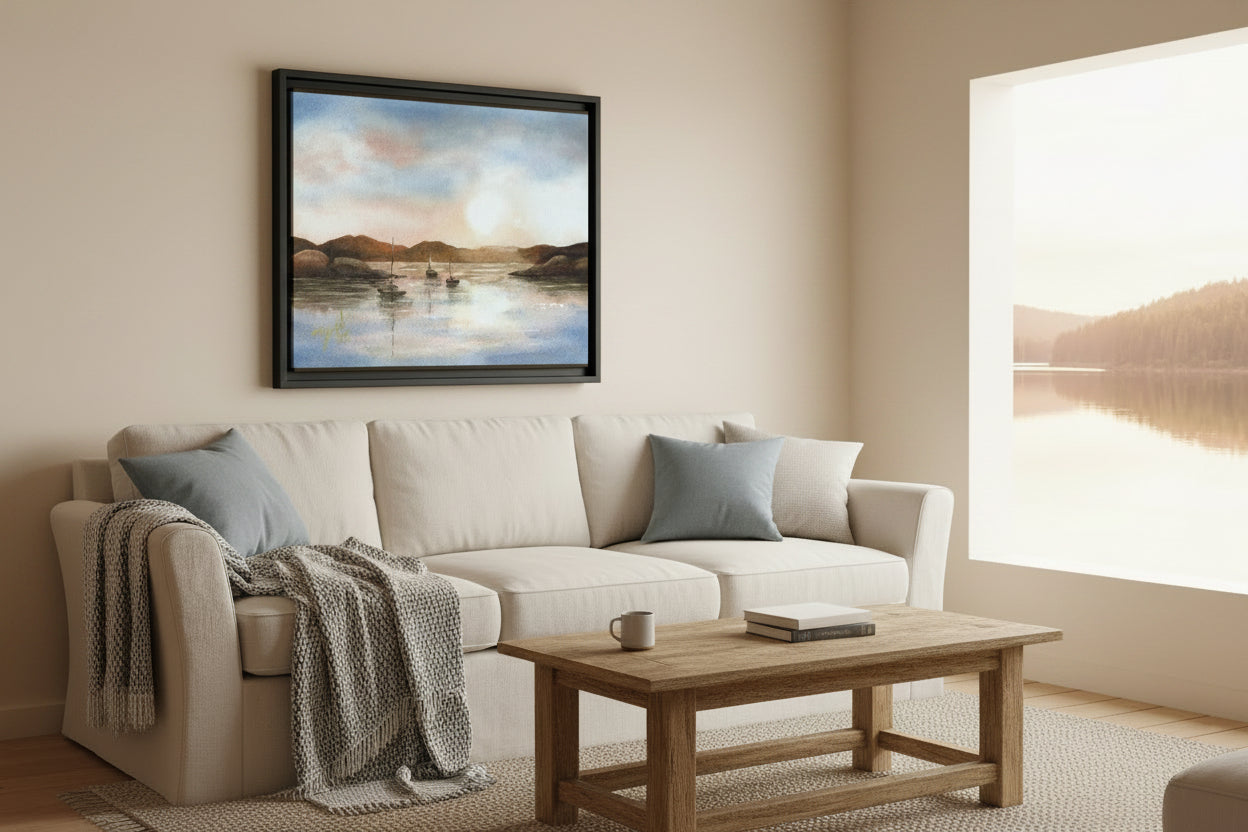 Original Watercolor - Quiet Calm
