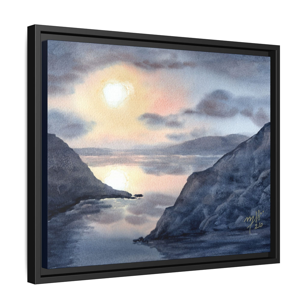 Original Watercolor - Tranquility at Day's End