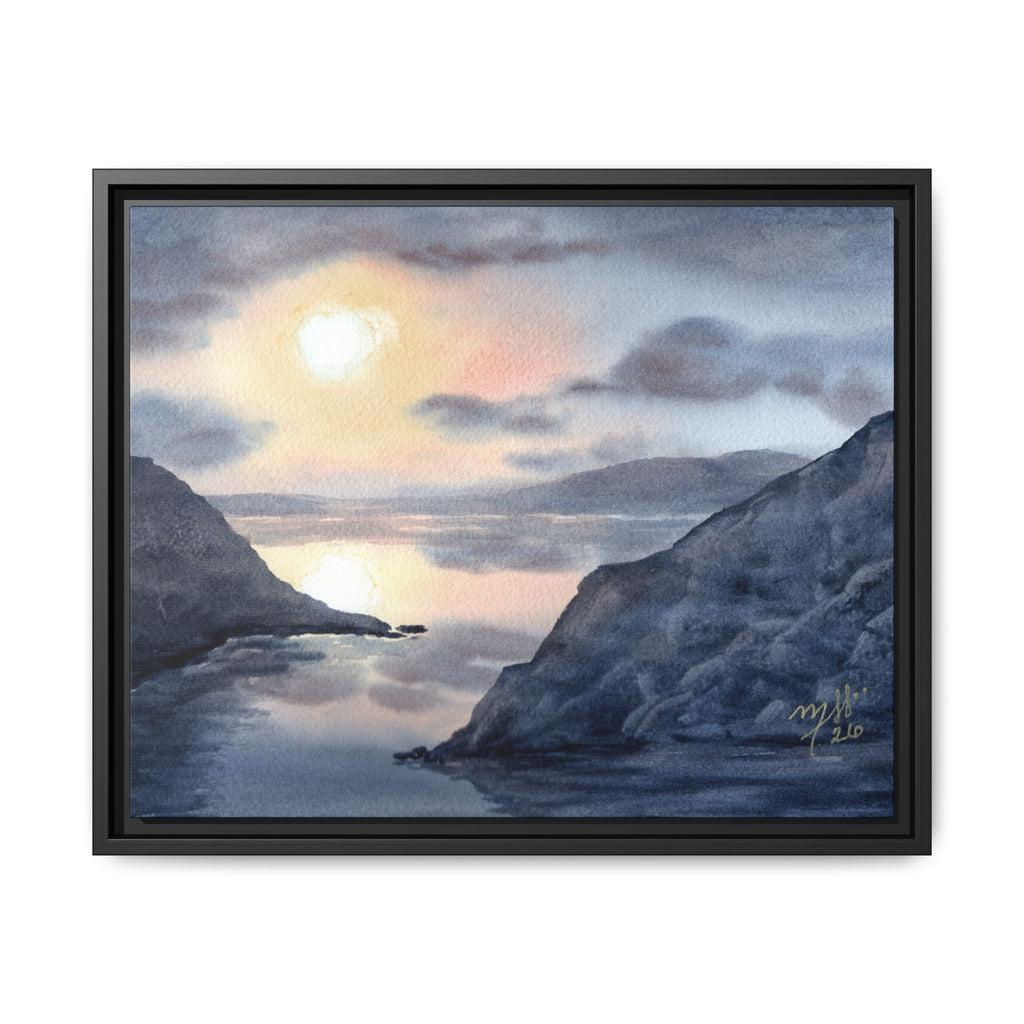 Original Watercolor - Tranquility at Day's End